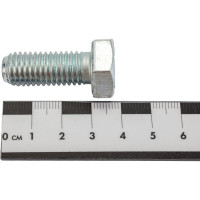 Болт Стройметиз полная резьба DIN933 М12х30, класс прочности 5.8, цинк 20 шт. 3013048