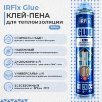 Клей-пена для наружной теплоизоляции IRFIX Glue, 800 мл, 10016