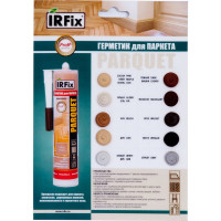 Герметик для паркета IRFIX Parquet акриловый 310мл "орех" 20026