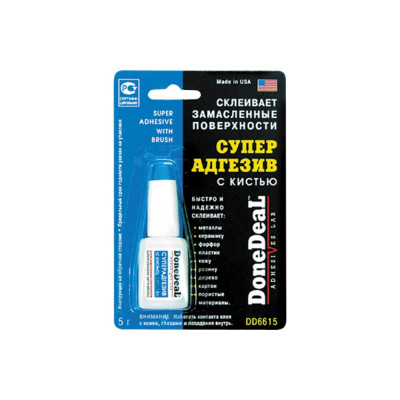 Суперадгезив с кистью Done Deal DD6615