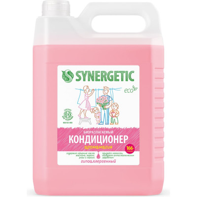 Кондиционер для белья Synergetic АРОМАМАГИЯ 5 л 4613720439089