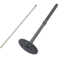 Дюбель для теплоизоляции с мет. гвоздем Невский Крепеж 10х180 50 шт. 336103