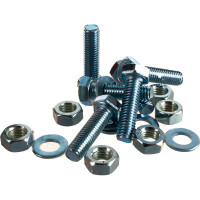 Пакет болт с гайкой и шайбой Метизный двор цинк М8х30 мм 6 шт. 4607173901767