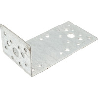 Асимметричный крепежный уголок КРЕПКО-НАКРЕПКО 130x50x65x2.0 47006