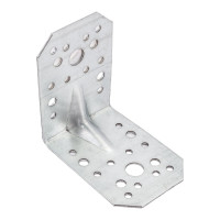 Крепежный уголок КРЕПКО-НАКРЕПКО 90x90x65x2.0 усиленный 47105