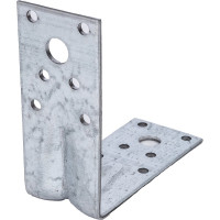 Крепежный уголок КРЕПКО-НАКРЕПКО 90x90x40x2.5 усиленный 47501