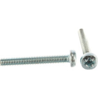 Винт с полуцилиндрической головкой Саморезик 4х30 DIN 7985, 200 шт. DIN7985-4х30-200