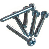 Винт с полуцилиндрической головкой Саморезик 4х35 DIN 7985, 200 шт. DIN7985-4х35-200