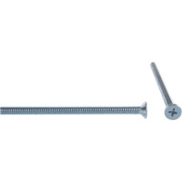 Винт с потайной головкой Саморезик 5х75 оцинк. DIN 965, 150 шт. DIN965-5х75-150