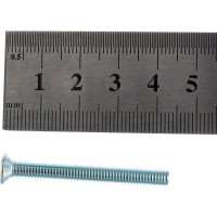 Винт с потайной головкой Саморезик 5х45 оцинк. DIN 965, 250 шт. DIN965-5х45-250