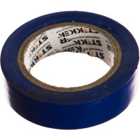 Изоляционная лента STEKKER 0,13x15 мм, 10 м, синяя, INTP01315-10 32825