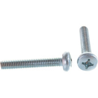 Винт с полуцилиндрической головкой Саморезик 6х35 DIN 7985, 100 шт. DIN7985-6х35-100