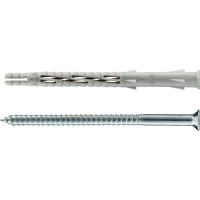 Фасадный дюбель с шурупом Tecfi потайная головка, шлиц TORX TORX 8x100 35 шт 147661