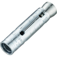 Анкер гильза Tecfi DXE ZN М12 25 шт 147581