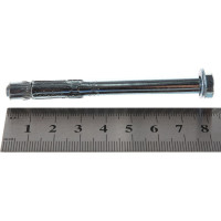 Анкерный болт с шестигранной головкой М6/8х80, 50 шт. Метизный двор 4690441037268