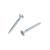 Саморез Стройметиз 3,0х25 универсальный, белый цинк уп. 2500 шт. 2150258