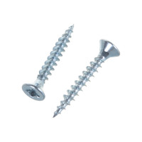 Саморез Стройметиз 3,5х25 универсальный, белый цинк уп. 2000 шт. 2150448