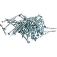 Саморез Стройметиз 3,5х45 универсальный, белый цинк уп. 700 шт. 2150488