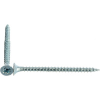 Саморез Стройметиз 3,5х45 универсальный, белый цинк уп. 200 шт. 2150485