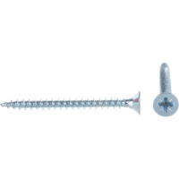 Саморез Стройметиз 4,0х45 универсальный, белый цинк уп. 200 шт. 2150685