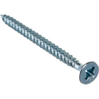 Саморез Стройметиз 4,0х50 универсальный, белый цинк уп. 200 шт. 2150695