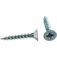 Саморез Стройметиз 4,5х30 универсальный, белый цинк уп. 200 шт. 2151244