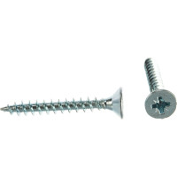 Саморез Стройметиз 4,5х35 универсальный, белый цинк уп. 800 шт. 2151258