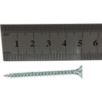 Саморез Стройметиз 4,5х50 универсальный, белый цинк уп. 500 шт. 2151288