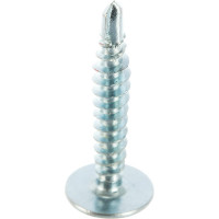 Саморез Стройметиз 4,2х25 металл-металл с прессшайбой, сверло, цинк уп. 200 шт. 2060084