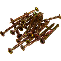 Саморез Стройметиз 3,5х50 универсальный, желтый цинк уп. 200 шт. 2140495