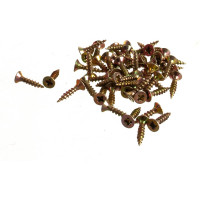 Саморез Стройметиз 3,5х16 универсальный, желтый цинк уп. 200 шт. 2140423