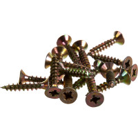 Саморез Стройметиз 4,5х25 универсальный, желтый цинк уп. 200 шт. 2141234