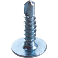 Саморез Стройметиз 4,2х16 металл-металл с прессшайбой сверло, цинк уп. 1600 шт. 2060068