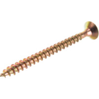 Саморез Стройметиз 4,0х45 универсальный, желтый цинк уп. 200 шт. 2140685