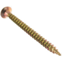 Саморез Стройметиз 3,5х45 универсальный, желтый цинк уп. 200 шт. 2140485