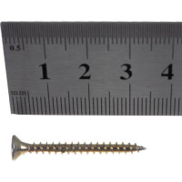 Саморез Стройметиз 3,5х35 универсальный, желтый цинк уп. 200 шт. 2140464