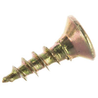 Саморез Стройметиз 3,5х12 универсальный, желтый цинк уп. 200 шт. 2140413