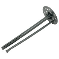 Дюбель для теплоизоляции с пластиковым гвоздем INTERFIX ИЗО 10х160, 250 шт 28971