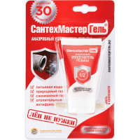 Гель СантехМастер Красный, тюбик 15 г, блистер 04021 4630009040217