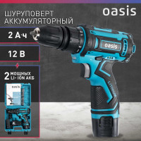 Аккумуляторный шуруповерт OASIS ASB-12S