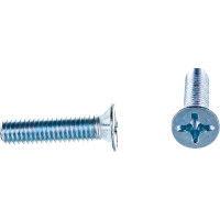 Потайной винт Метизный двор M6x25, DIN 965, 8 шт 4690441029072