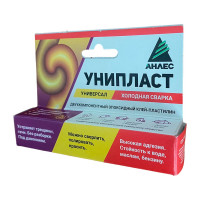 Унипласт-универсал Анлес Холодная сварка красный 20 г 70803