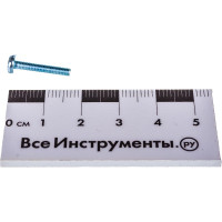 Винт с полуцилиндрической головкой Метизный двор 3x16 DIN 7985, 200 шт. 4607159067050