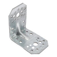 Крепежный уголок КРЕПКО-НАКРЕПКО 90x90x65x2.5 усиленный 47495