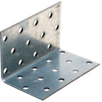 Равносторонний уголок КРЕПКО-НАКРЕПКО 50x50x80x2.0 47174