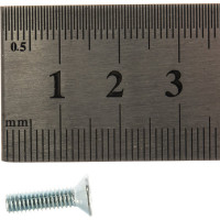 Винт с потайной головкой Саморезик 4х15 оцинк. DIN 965, 700 шт. DIN965-4х15-700