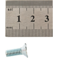 Винт с потайной головкой Саморезик 6х15 оцинк. DIN965, 350 шт. DIN965-6х15-350