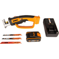 Аккумуляторная пила WORX 20В, 2Ач х1 и ЗУ WG894E.5