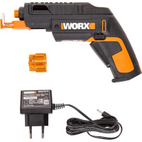 Аккумуляторная отвертка с набором бит WORX WX255 SD Slide Driver WX255