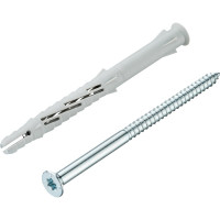 Фасадный дюбель с шурупом Tecfi потайная головка, шлиц TORX 10x120 4 шт 147670